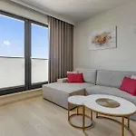 Apartment Blue Mandarin Riverside Premium Ii Sauna & Gym Danzig