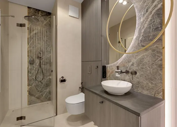 Blue Mandarin Riverside Premium Ii Sauna & Gym 公寓 格但斯克