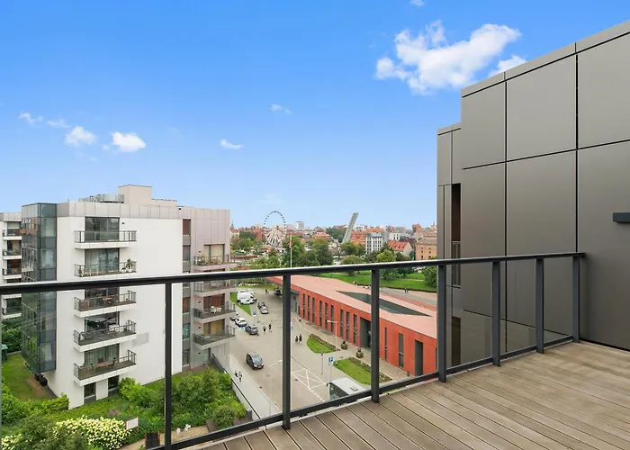 Apartmán Blue Mandarin Riverside Premium Ii Sauna & Gym Gdaňsk