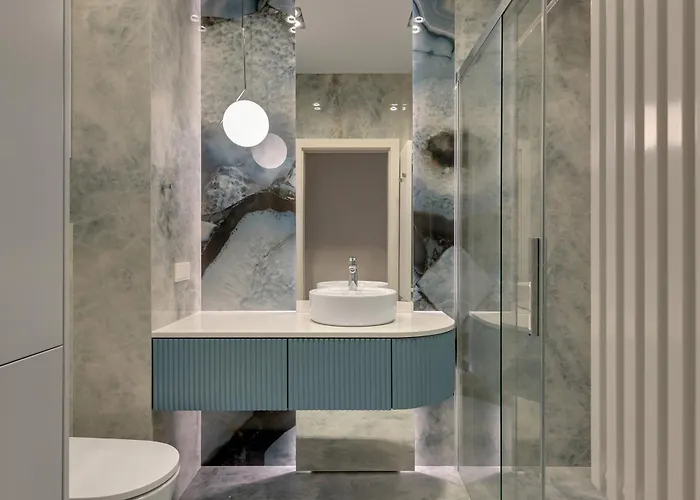 Blue Mandarin Riverside Premium Ii Sauna & Gym Apartmán Gdaňsk